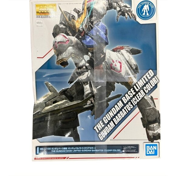 MG 1/100 Gundam Base Limited Barbatos [Clear Color] UNOPENED BOX new